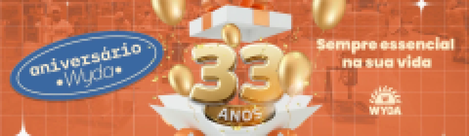 Aniversário 33 anos